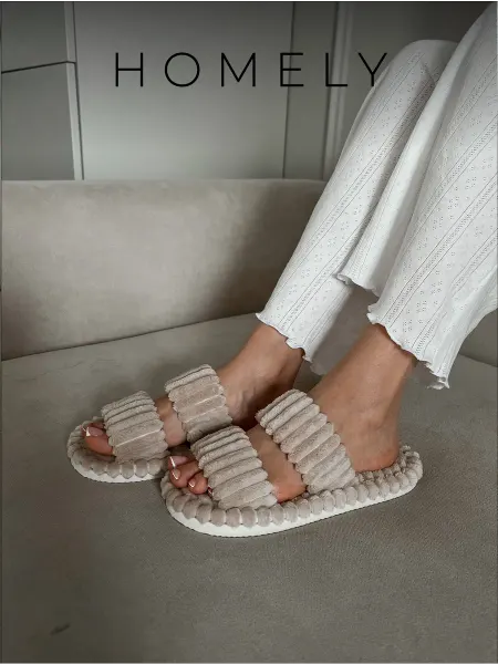 HOMELY FOR WOMAN Тапочки домашние открытые