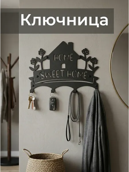 HOMIEST Ключница на стену для вещей