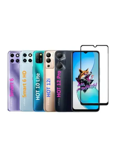 Защитное стекло для Infinix HOT 12Pro 12i 10Lite Premium Mr.Foxacs