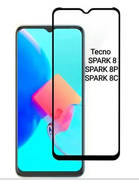Защитное стекло для Tecno KG5n SPARK 8, 8c, 8p, Go 2022 2023 LitePro