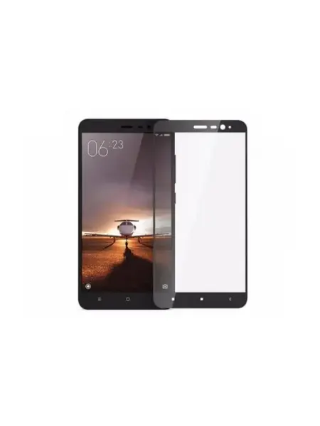 Защитное стекло Xiaomi Redmi Note 3 черная рамка GlassPro