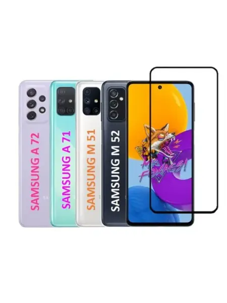 Защитное стекло на Samsung Galaxy M52 M51 A71 A72 Premium Mr.Foxacs