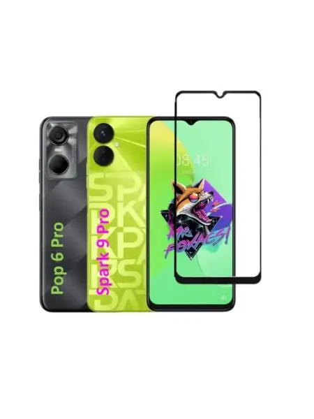 Защитное стекло для Tecno Spark9 Pro Tecno POP6 Pro Premium Mr.Foxacs