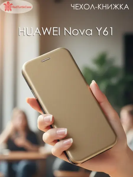 Чехол на Huawei Nova Y61 книжка RedTurtleCase