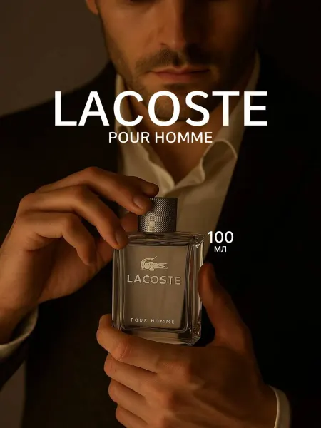ДУХИ СТОЙКИЕ Мужские Lacoste pour homme