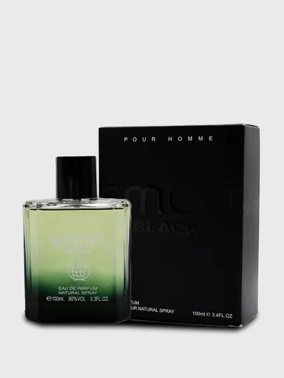Парфюм Smart Black Pour Homme для мужчин, цитрусовая свежесть, 100 мл
