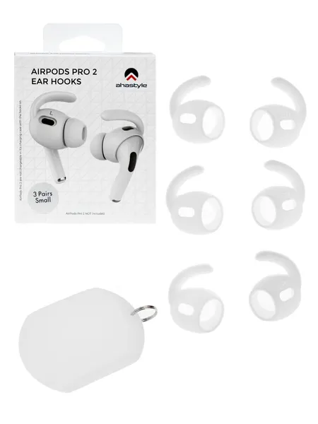 Комлпект амбушюр с крючками и чехлом для AirPods Pro 2