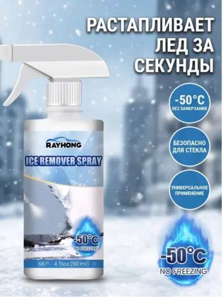 Средство от льда для авто 60 мл