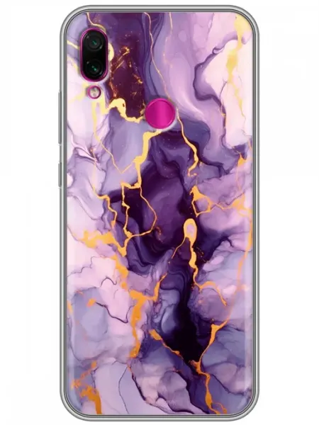 Чехол на Xiaomi RedMi Note 7 Мрамор (женский) 360skin