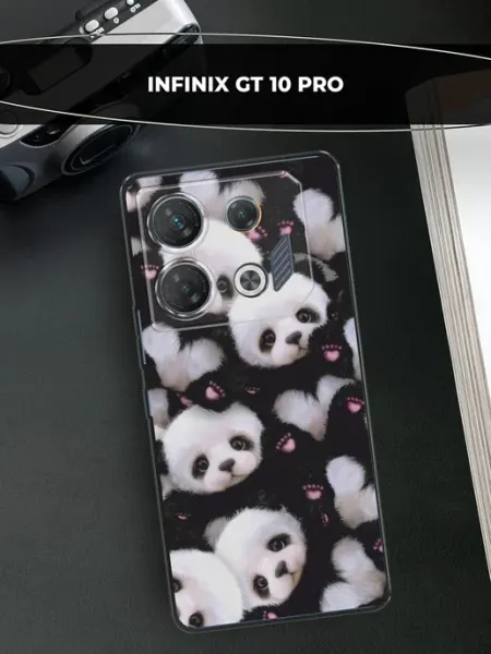 Чехол на GT 10 Pro панда Infinix