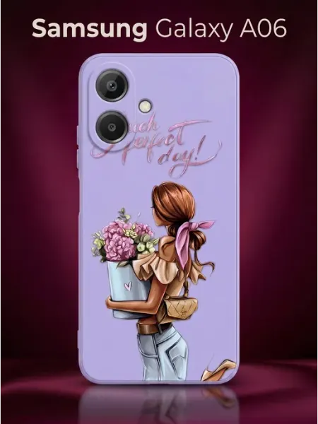 Чехол с рисунком на Samsung Galaxy A06 URBAZZA