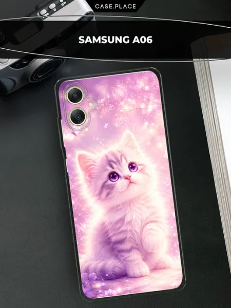 Чехол на A06 с котом Samsung
