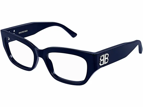 Оправа Balenciaga BB0363O 003, тип оправы ободковая, материал оправы пластик, пол женские, форма оправы квадратная