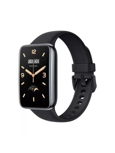 Фитнес-браслет Xiaomi Mi Smart Band 7 Pro RU, 1.64", Amoled, мониторинг, уведомления, черный