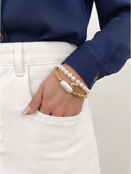 Набор браслетов на руку из гематита бижутерия ARTVI Jewelry