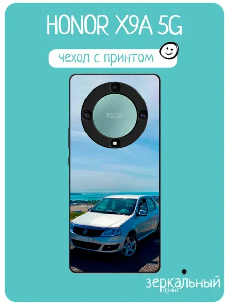 Чехол на Honor X9A renault logan iNCoverCase