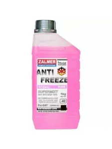 Антифриз ZALMER ZR4000 G12evo розовый -40С 1кг VAG40P001