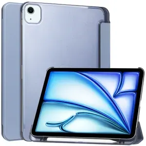 Чехол для iPad Air 11" (2024-2026) / Pro 11" (2018-2022) / Air 4-5 10.9" (2020-2022) Ultra-Thin (3-fold) с держателем для стилуса лавандовый