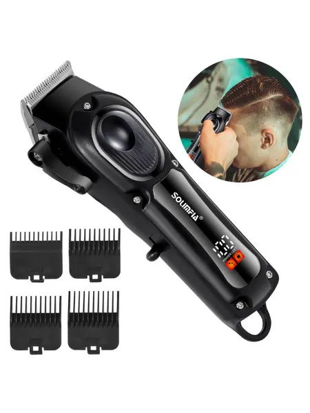 Профессиональная машинка для стрижки волос SOUMFIA HT-670 с