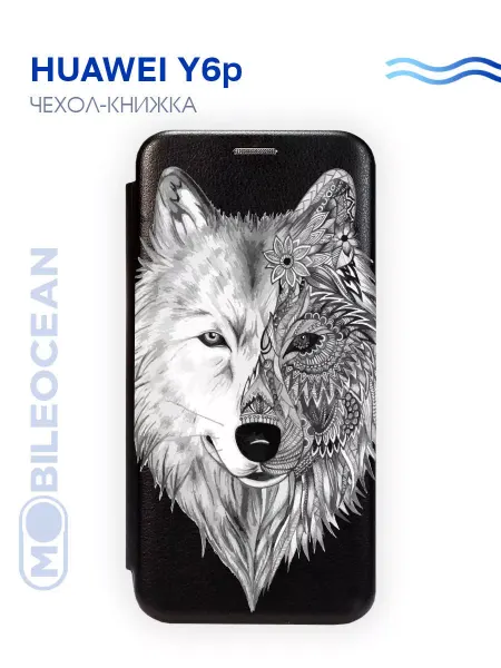 Mobileocean Чехол на Huawei Y6p, Хуавей У6p книжка