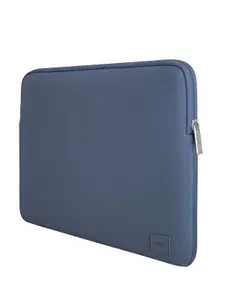 Чехол Uniq Cyprus на MacBook Pro 14, Pro 13, Air 13, папка для ультрабука до 14 дюймов, мягкий легкий водостойкий конверт из неопрена на молнии, синий