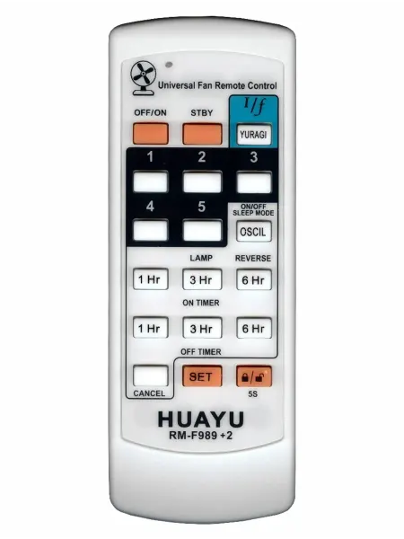 Кликсмарт Универсальный пульт Huayu RM-F989+2 для вентиляторов