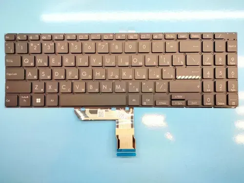 Клавиатура для ноутбука Asus VivoBook Pro 15 OLED M3500Q M6500Q черная, с подсветкой