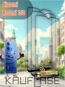 Стекло 3 шт для экрана Xiaomi Redmi 15C 4G