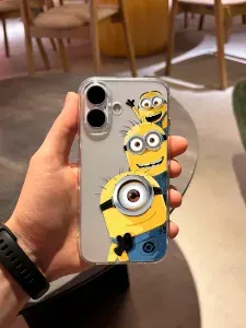 Чехол на Iphone 16 Миньоны