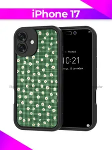 Чехол на iPhone 17 / Айфон 17 с принтом, Ромашки, эстетика