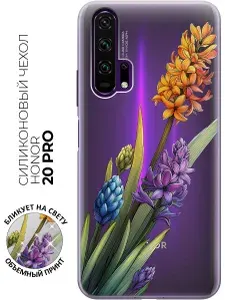 Чехол на Honor 20 Pro с принтом "Весенний калейдоскоп"