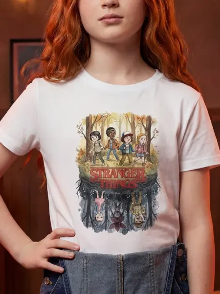 Hype merch. Футболка очень странные дела Stranger Things