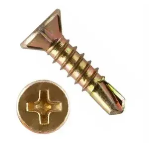 Саморез оконный 3,9x16 сверло, жёлтый цинк (1000 шт)