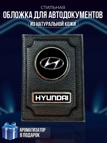 LioNN Обложка на паспорт и для автодокументов Hyundai