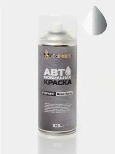 Краска HYUNDAI SANTA FE 4, код Y8S, PLATINUM SILVER, автомобильная эмаль FixPaint Spray в аэрозольном баллончике 520 мл