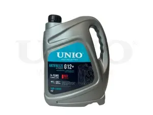 Антифриз G12 красный 5 кг (4,67л), артикул LQD-10002, производителя UNIO