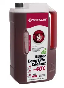 Антифриз готовый раствор 5 л Super LLC Red красный / Totachi 41805
