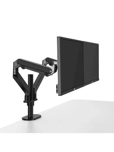 Hyvarwey OL-2Z-B Двойной держатель для мониторов на столешницу