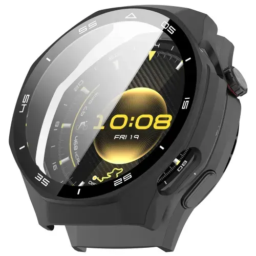 Жесткий чехол для часов Huawei Watch GT6 Pro 46 мм, обеспечивающий защиту от ударов и падений, а также защиту экрана/ чехол имеет гравированную шкалу, что придает ему минималистичный современный вид