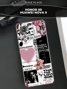 Чехол на Хонор 50 / Нова 9 / Huawei Honor 50 / Nova 9 с принтом "My system"