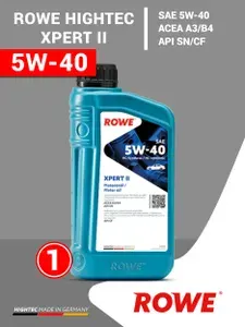 ROWE Rowe 5w401л 5W-40 Масло моторное, Синтетическое, 1 л
