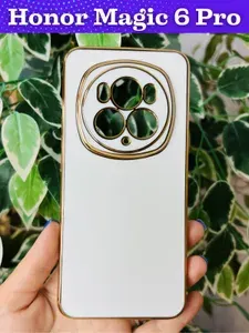 Чехол на Honor Magic 6 Pro / Хонор Меджик 6 Про силиконовый inli (Белый)