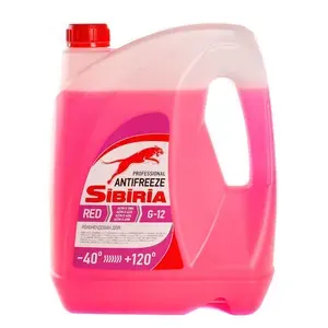 Антифриз SIBIRIA G12+ красный 5 кг 805600