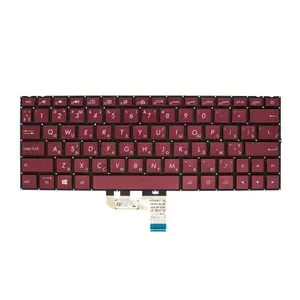 Клавиатура с подсветкой для ноутбука Asus ZenBook UX333FA , ZenBook UX333FN - wine