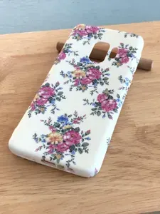 Чехол для Samsung S9 (G960F) / Чехол на Самсунг С9, Premium Flowers, светится в темноте, приятный на ощупь