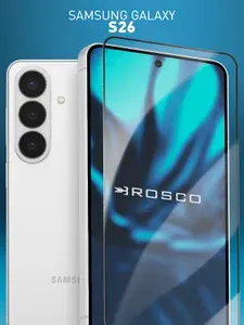 Защитное стекло для Samsung Galaxy S26 (Самсунг Галакси С26) с олеофобным покрытием, ROSCO
