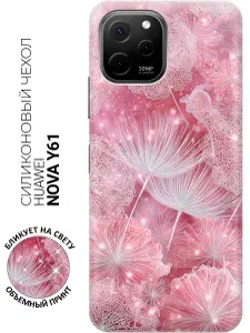 Чехол на Huawei nova Y61 с принтом "Волшебные семена одуванчика"