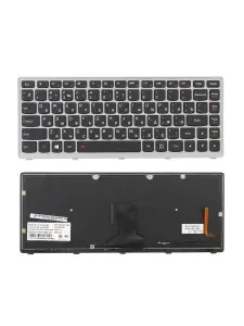 Клавиатура для ноутбука Lenovo IdeaPad Z400 черная с подсветкой