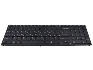 Клавиатура для Sony Vaio SVE171B11V ноутбука черная без подсветки