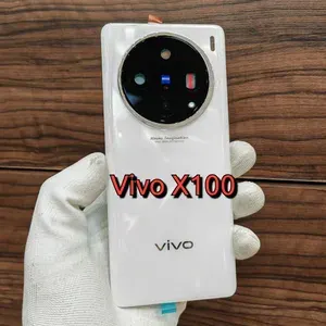Крышка для Vivo X100 оригинальная (заднее стекло) цвет: Белый